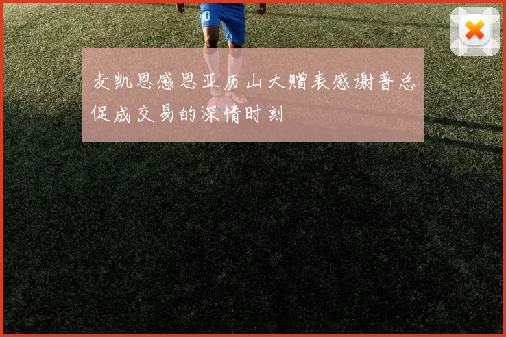 麦凯恩感恩亚历山大赠表感谢普总促成交易的深情时刻